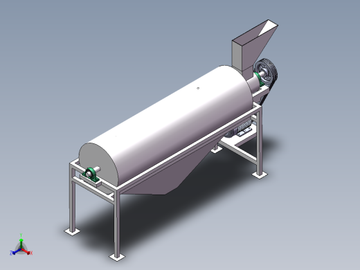 西红柿、番茄打浆机的设计含开题、SW三维、仿真及8张CAD图正等轴测缩略图