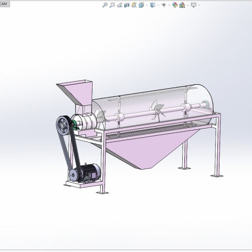 西红柿、番茄打浆机的设计含开题、SW三维、仿真及8张CAD图缩略图