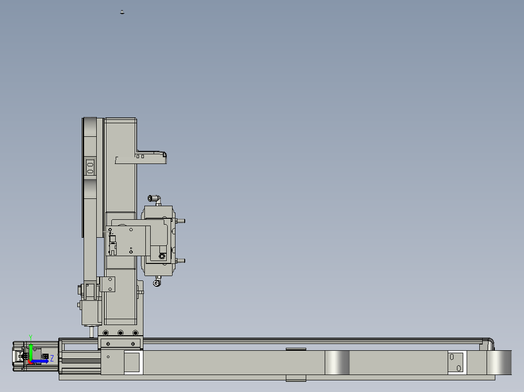 移栽机械手左视图