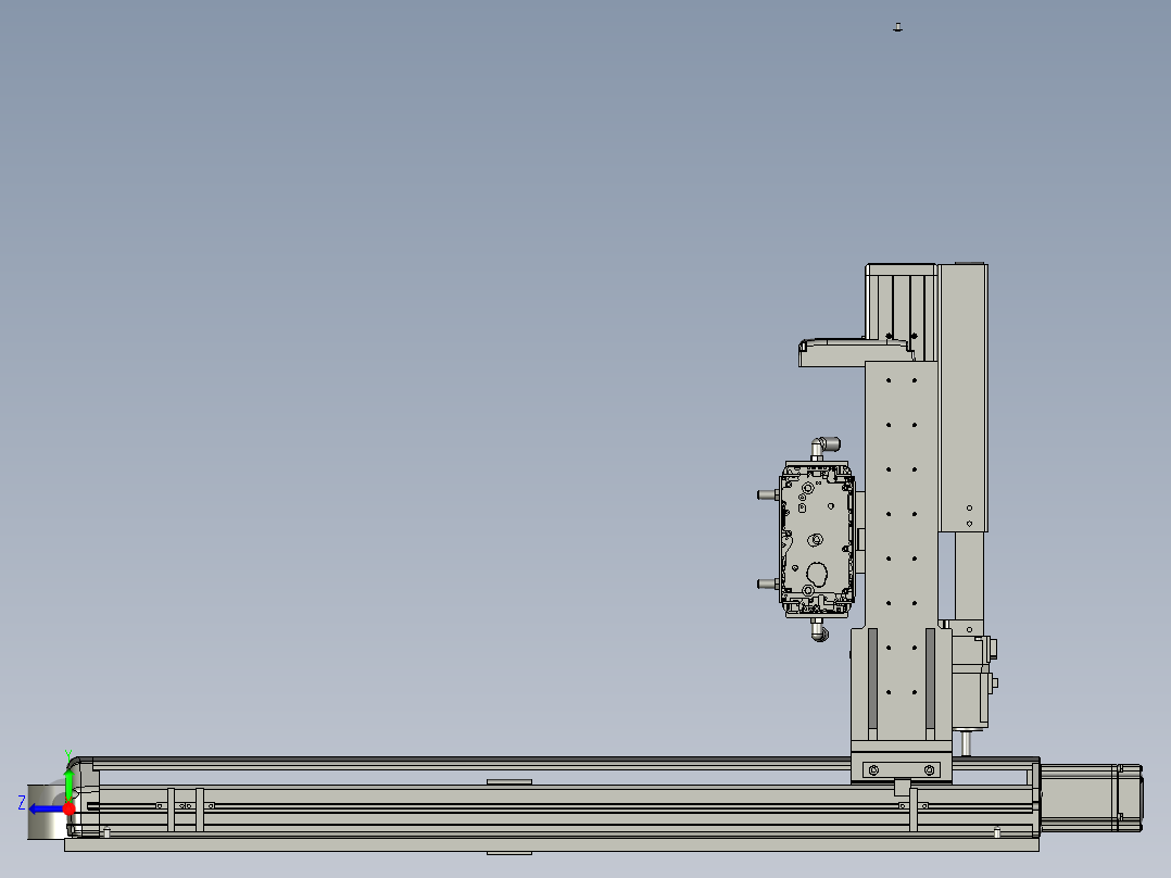 移栽机械手右视图