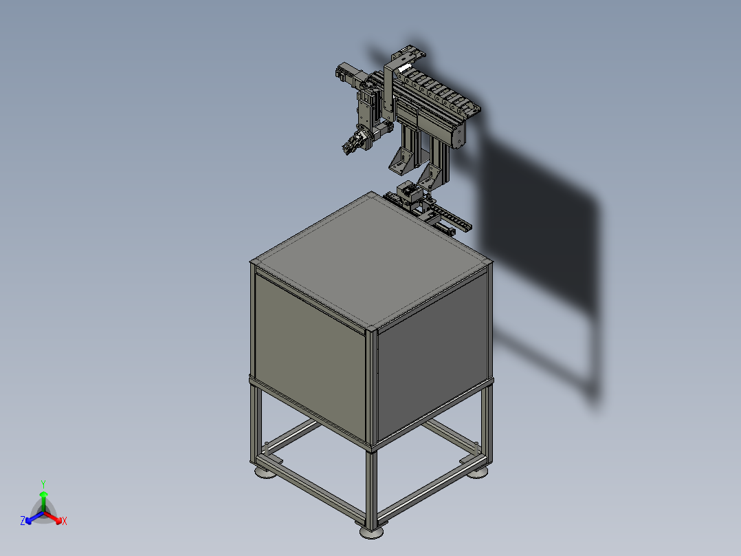 SYSB-NX1806-05按钮组入正等轴测图