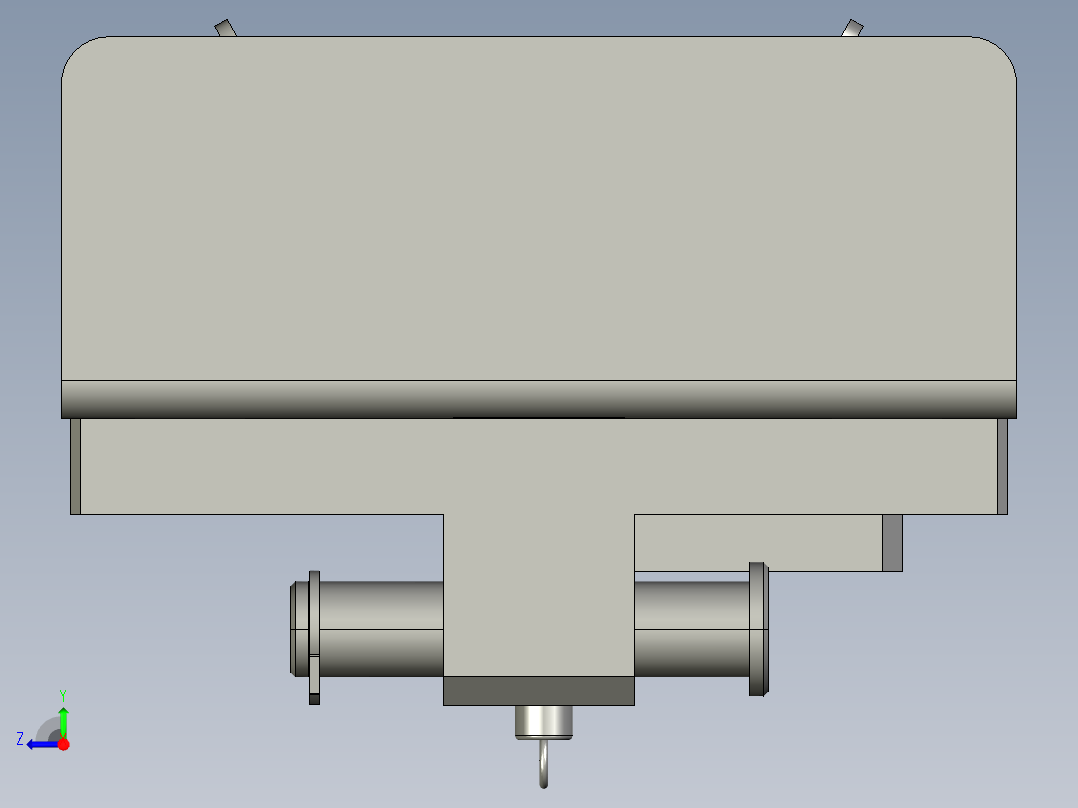 XM-02-02收料盒组件右视图