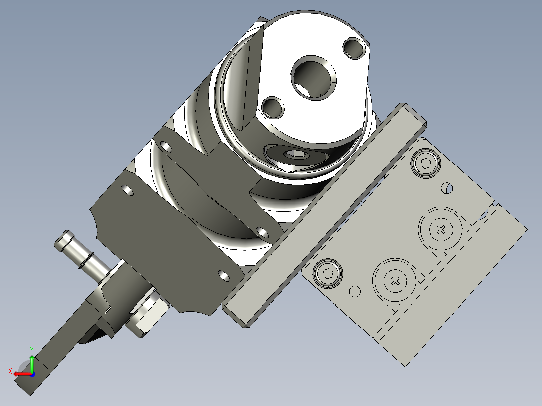 剪刀组装--后视图