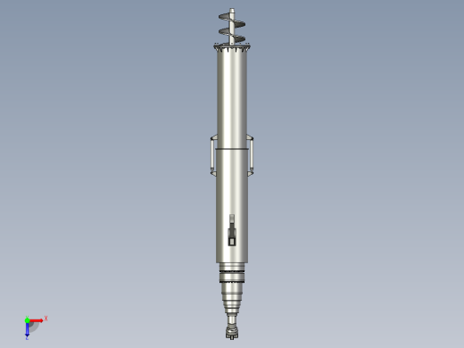 螺旋输送机装配体俯视缩略图