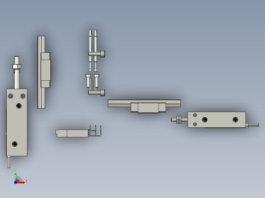第二道拍平检测模组前视图