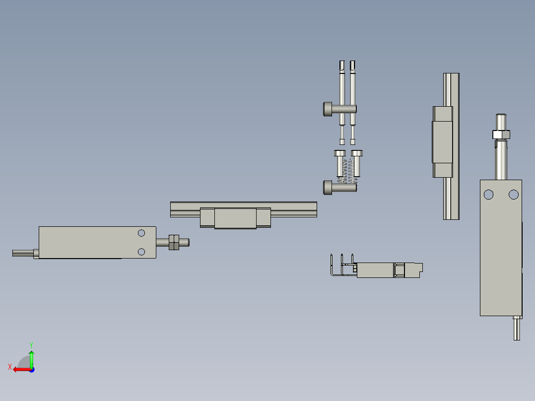 第二道拍平检测模组后视图