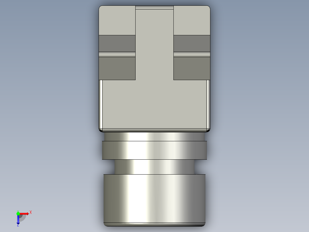 asTS-M80-02-LA128B按钮开关俯视图