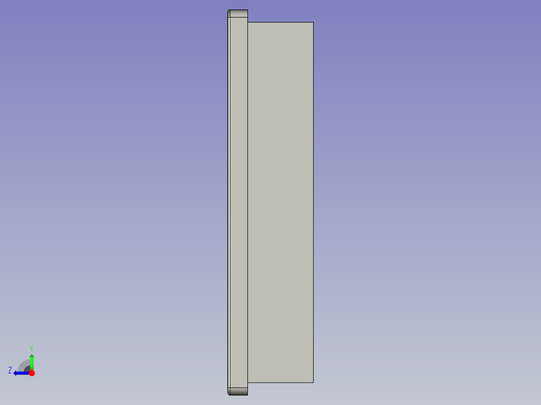 触摸屏TK8071IP右视图