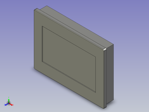 触摸屏TK8071IP正等轴测缩略图