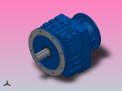 RF107ZP斜齿轮减速机RF107-8.07-M1-P160-Φ350