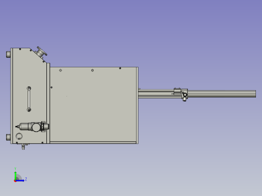 树脂熔接并固定设备的热熔螺钉头左视缩略图