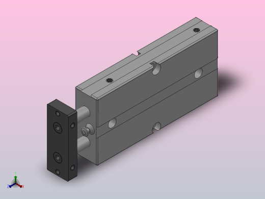 TN系列双轴气缸TN-16X60-S