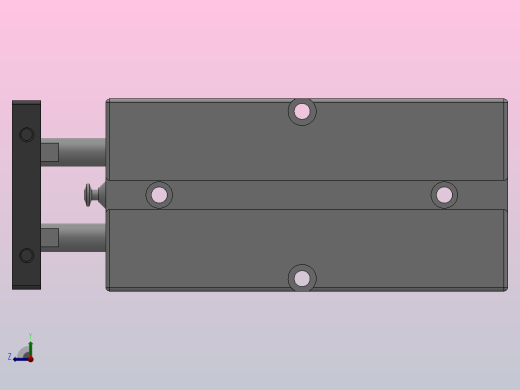 TN系列双轴气缸TN-16X60-S右视缩略图