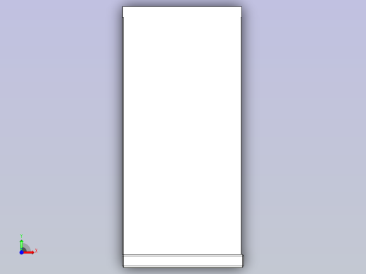 冲床模具柜三维模型前视缩略图