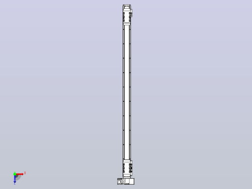 皮带直线轴双滑块型TPA-GCBS-50-P42-L450-RU-M10-N3俯视缩略图