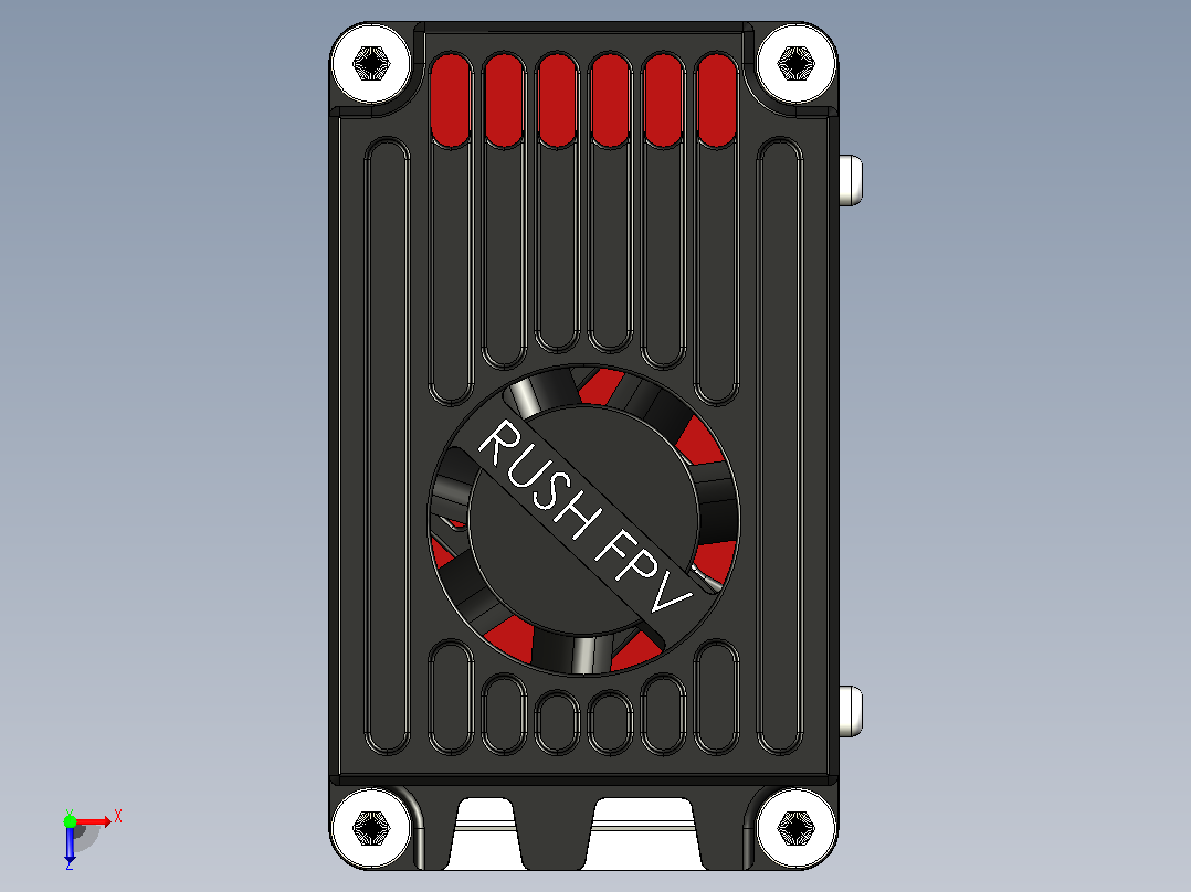 Rush FPV Max Solo VTX（2.5W）模块俯视图