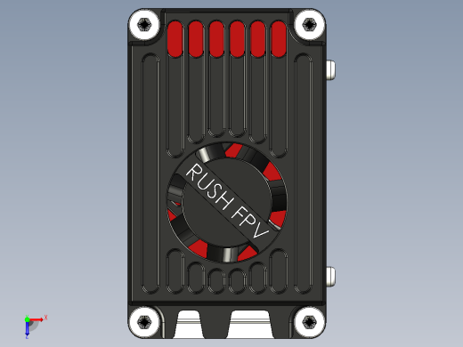 Rush FPV Max Solo VTX（2.5W）模块俯视缩略图