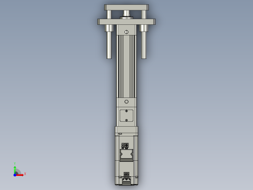 轻载电动缸TPA-ESR40-1210C-L50-M-QDX-W-P40-C3前视缩略图