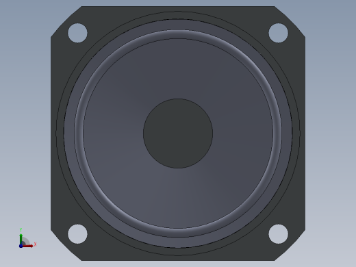 扬声器组件前视缩略图