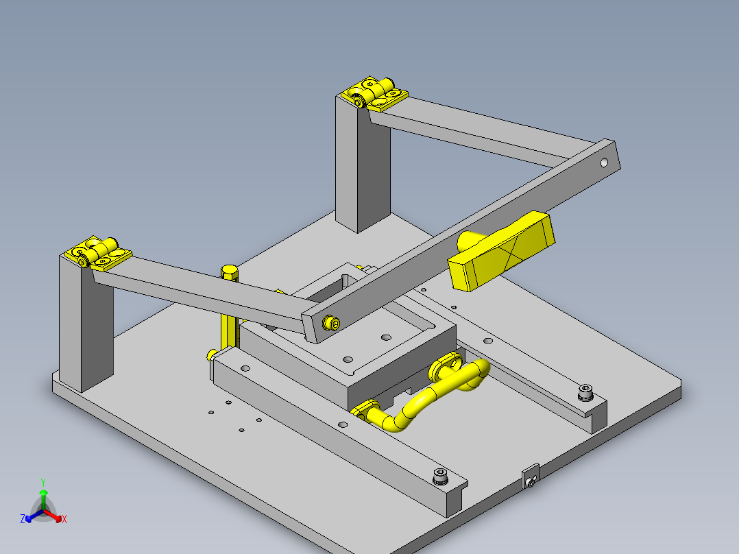 简易手动特性检查机构
