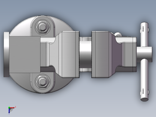 Vices普通台钳模型3D图纸 Solidworks设计俯视缩略图
