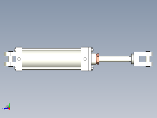 线性液压马达右视缩略图