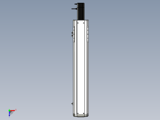 Toyo东佑达直线模组-ETH14-600-BC-400W+煞車俯视缩略图