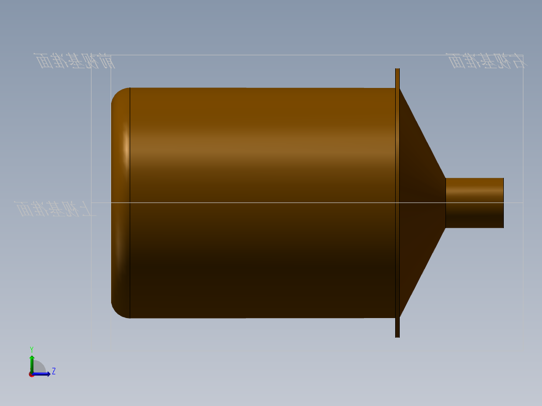 润滑器PERMA CLASSIC 120左视图