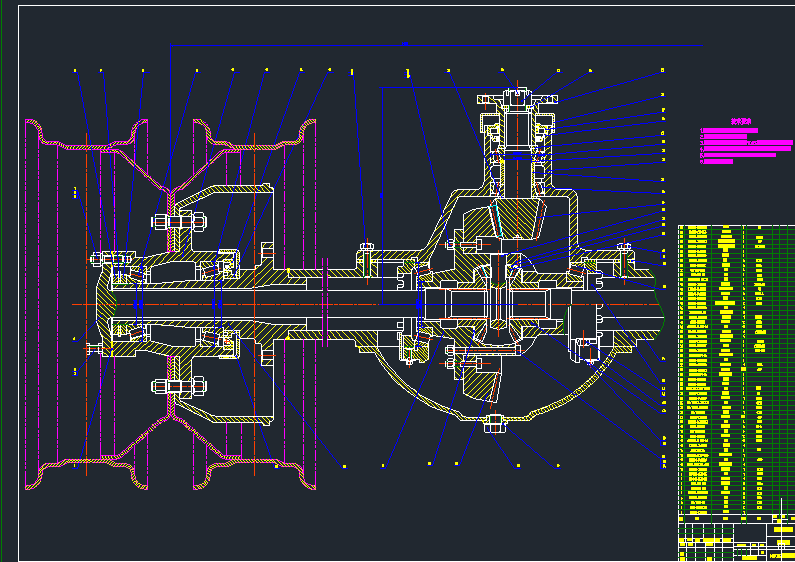 KD1060型货车驱动桥设计