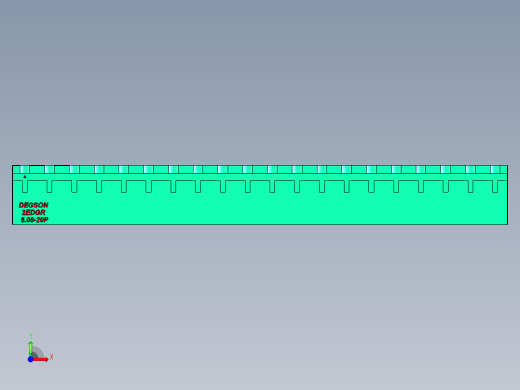 DEGSON 2EDG 系列 5.08mm 可插拔接线端子组-2EDGR-5.08-20P-14-00AH前视缩略图