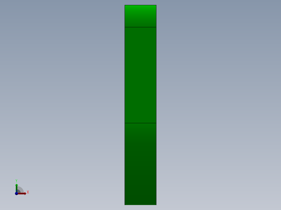 SW建模练习题-exercise 114前视图