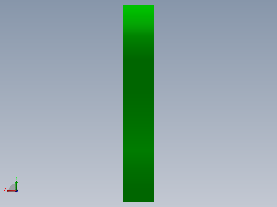 SW建模练习题-exercise 114后视图
