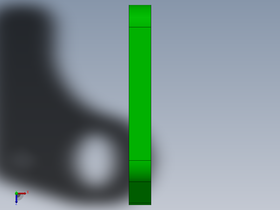 SW建模练习题-exercise 114俯视图