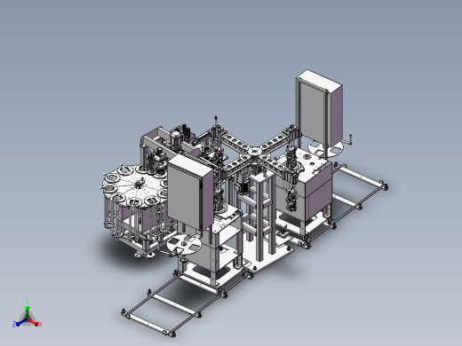27双转塔式非标组装机 60T大型组装机