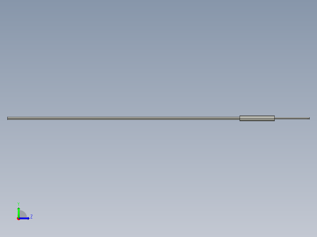 基恩士FU-32_kc图纸模型左视图