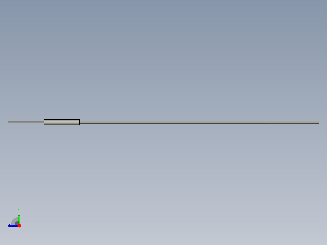 基恩士FU-32_kc图纸模型右视图