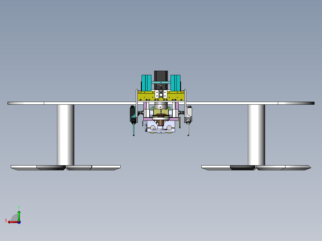 宇宙飞行战斗舰后视图