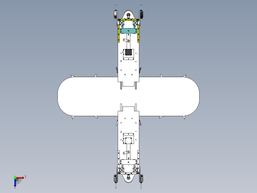 宇宙飞行战斗舰俯视缩略图