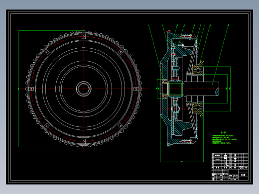 LH6320物流干式盘形摩擦片及离合器总成设计【 含CAD图纸】