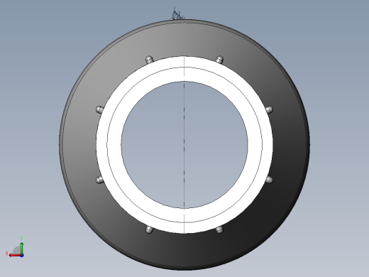 PVC公制管件-50 check Valve后视缩略图