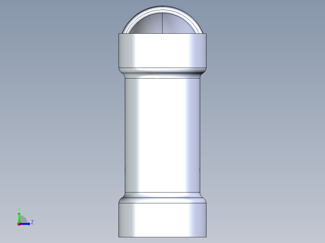 船舶管路系统S9_SeaDrainPLUS_LongTurnTee-SxSxS_37E173001_1-1-2in Sea Drain Plus - Long Turn Tee - SxSxS左视图