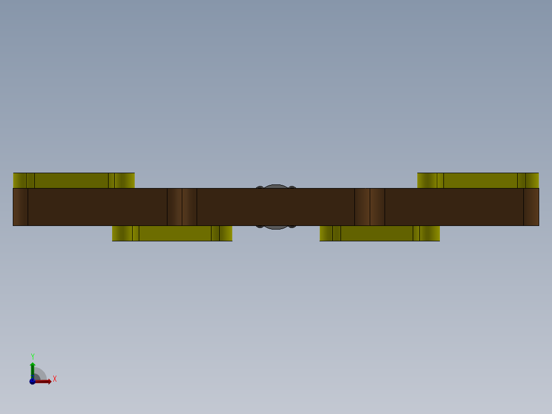 机械爪 3D图纸 (75)前视图