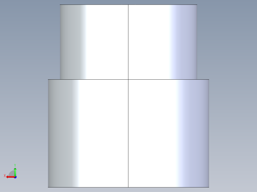 CPVC管件11-Sch80_ReducerCoupling_SxS_9829-212_1.5in x 1.25in后视缩略图