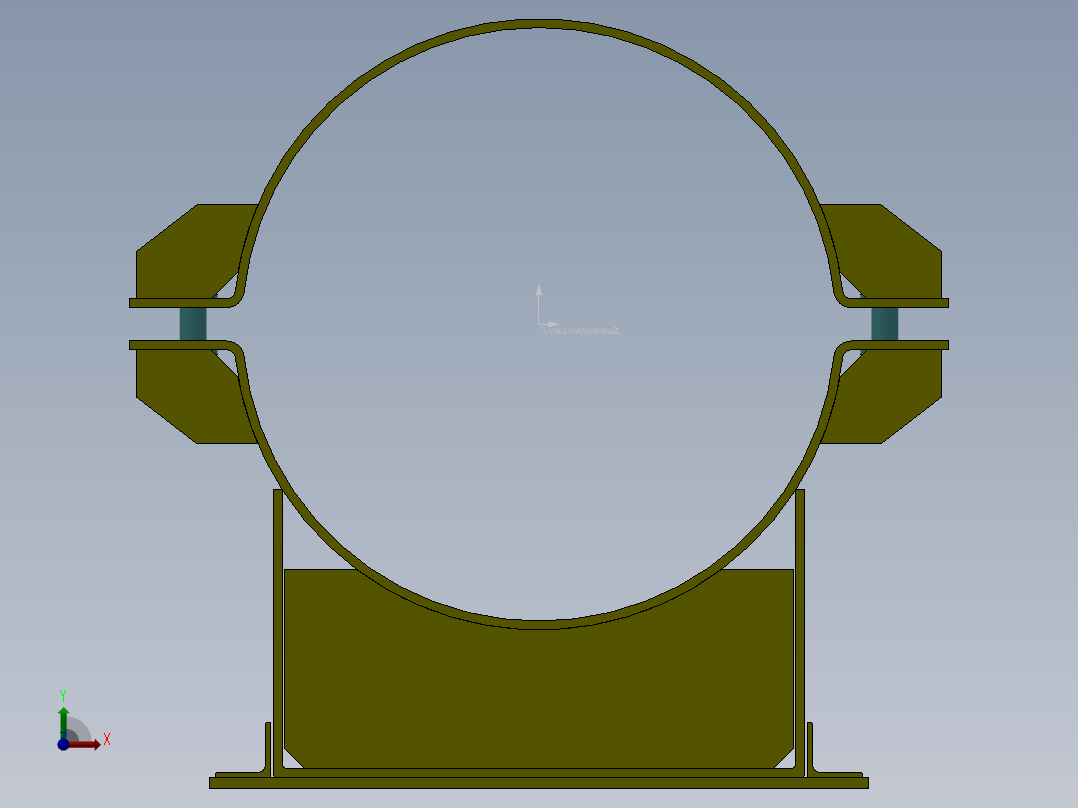 支架 (15)前视图