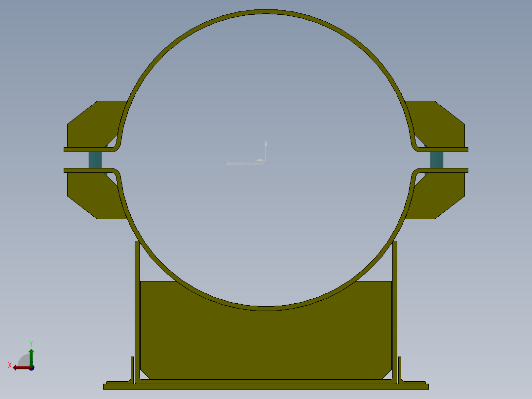 支架 (15)后视图