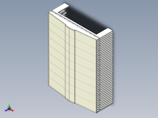 厂房屋顶钢结构悬梁算梁详细模型