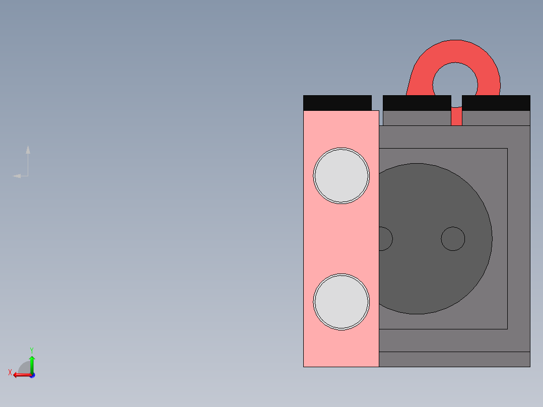 自复位按钮（带灯）YW1L-MF2E10Q4G（24V绿）后视图