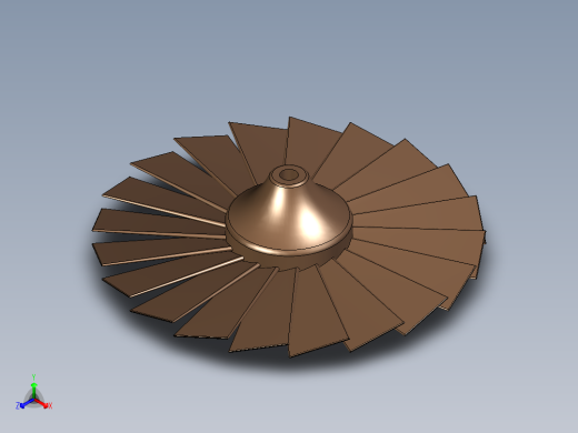 涡轮 叶片 涡扇 (38)