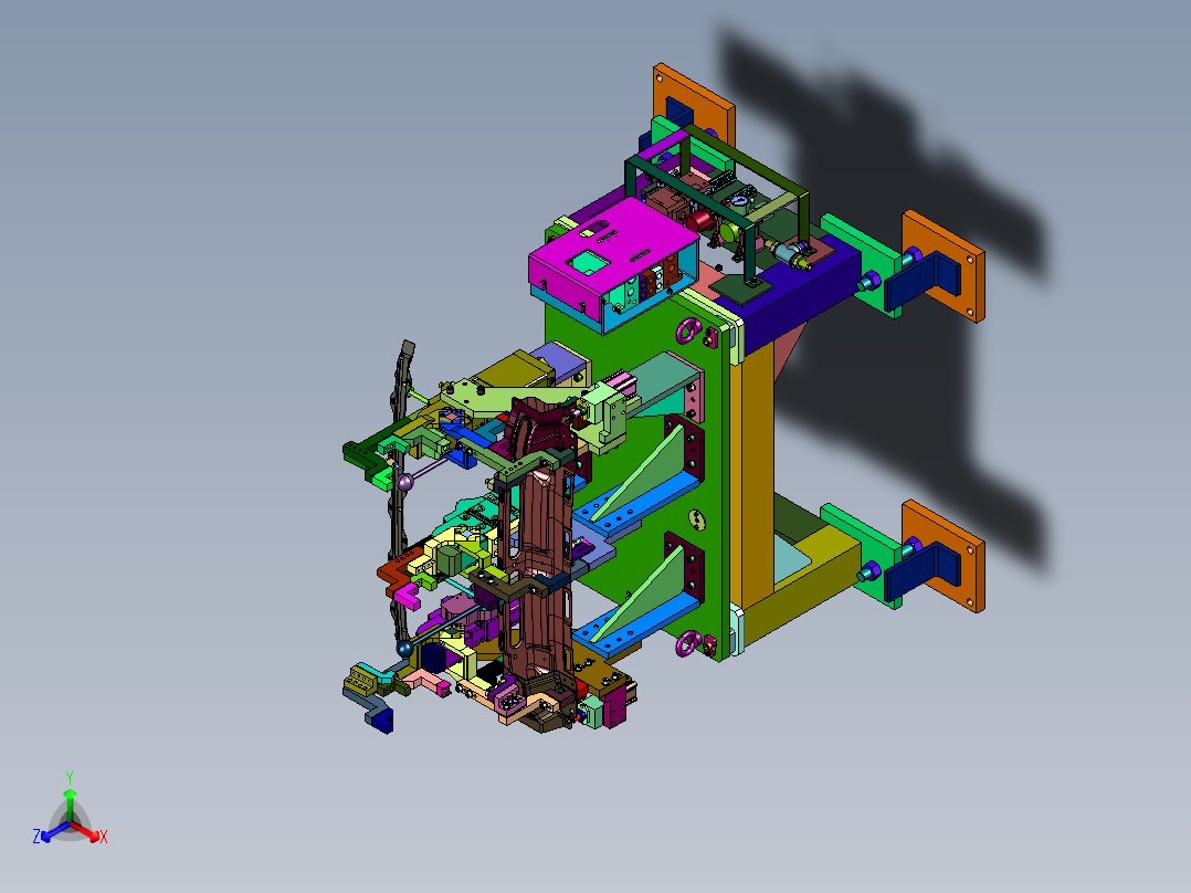 固定横梁焊接通用工装