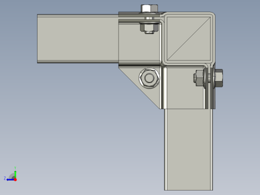 方管连接固定3右视缩略图